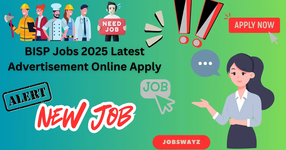 BISP Jobs 2025 Latest Advertisement Online Apply