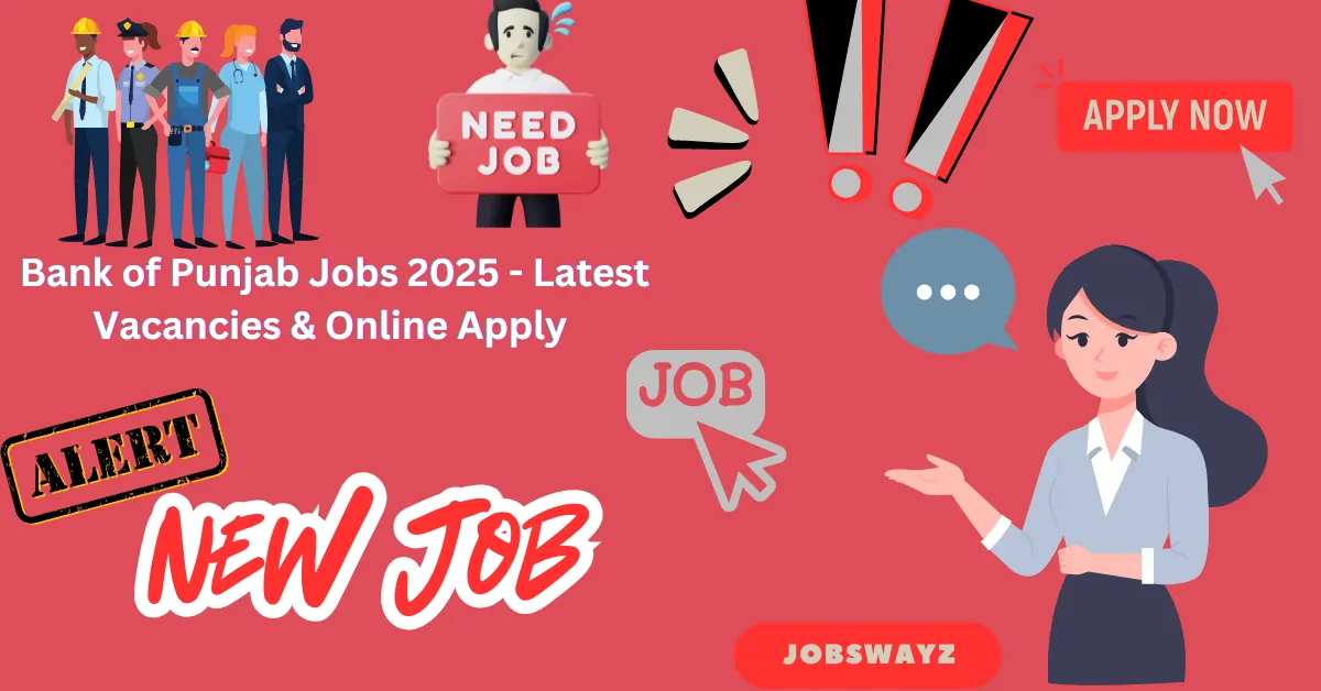 Bank of Punjab Jobs 2025 - Latest Vacancies & Online Apply