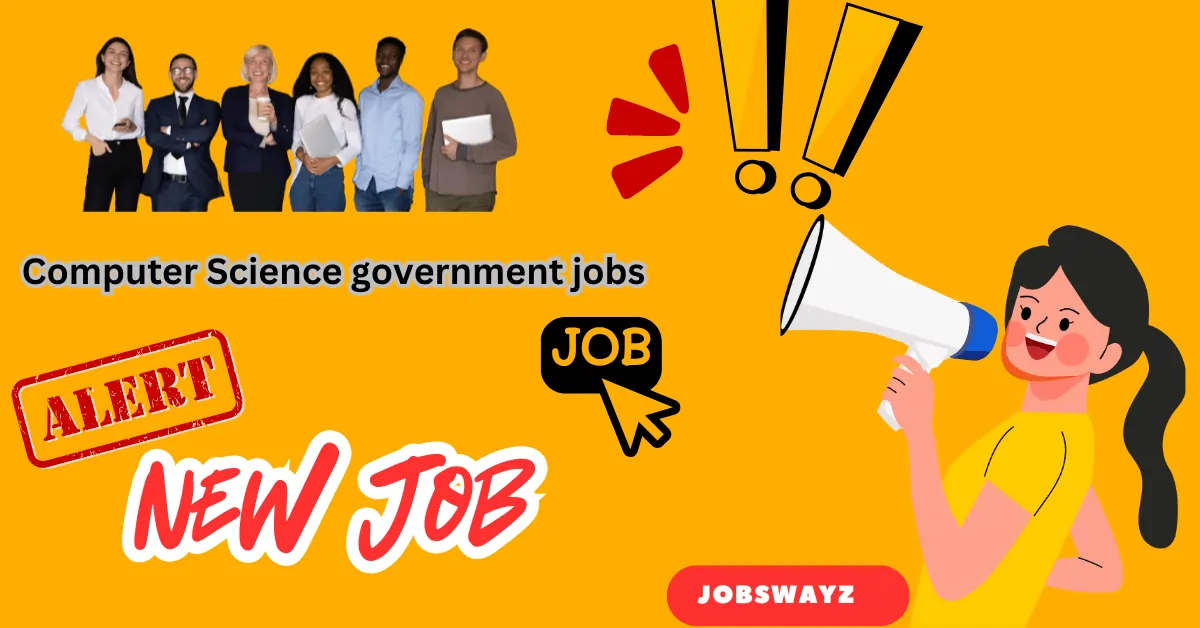Computer Science government jobs in Pakistan